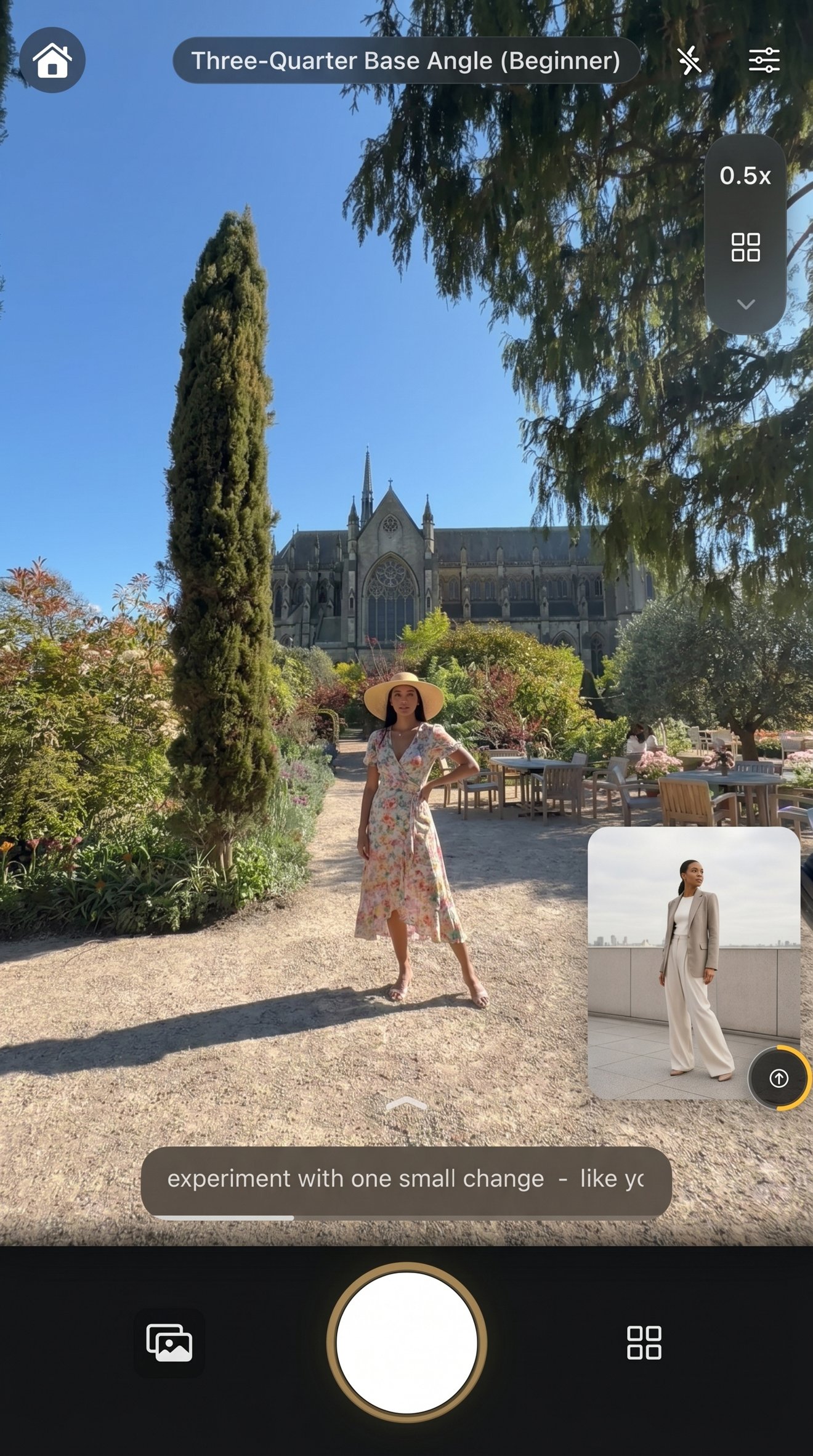Live pose matching